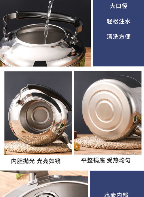不銹鋼燒水壺選購指南 特厚鳴音、大容量與多爐兼容性解析
